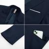 imagePJ PAUL JONES Mens Blazer Jackets Lightweight Casual Suits Stylish Sport Jacket for MenNavy Blue