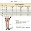 imagePJ PAUL JONES Mens Linen Dress Pants Casual Slim Fit Expandable Wasit Pleated Front Work TrousersLight Khaki