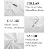 imagePJ PAUL JONES Mens Polo Shirts Short Sleeve Textured Casual Stylish Classic Button Polo T Shirt Stretchy Collared Golf ShirtsWhite