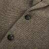 imagePJ PAUL JONES Mens Blazer Herringbone Tweed Sport Coats Two Button Wool Blend Formal JacketNut Brown