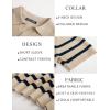 imagePJ PAUL JONES Mens Polo Shirts VNeck Knit Polo Textured Summer ShirtsApricotstripe
