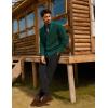 imagePJ PAUL JONES Mens Golf Pants Work Dress Comfy Pants Casual Slacks Trousers with Zip PocketsBlack