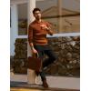 imagePJ PAUL JONES Mens Golf Pants Work Dress Comfy Pants Casual Slacks Trousers with Zip PocketsBlack