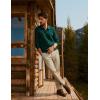 imagePJ PAUL JONES Mens Golf Pants Work Dress Comfy Pants Casual Slacks Trousers with Zip PocketsKhaki