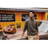 imagePJ PAUL JONES Mens Pullover Sweaters Quarter Button Sweater Stand Collar Knit PulloversKhaki