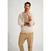 imagePJ PAUL JONES Mens Sweater Casual Crew Neck Pullover Textured Knit SweatersApricot