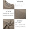 imagePJ PAUL JONES Mens Sweater Casual Crew Neck Pullover Textured Knit SweatersMocha