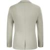 imagePJ PAUL JONES Mens Casual Knit Blazer Suit Jackets Two Button Lightweight Unlined Sport CoatGrey Green