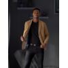 imagePJ PAUL JONES Mens Casual Sport Coats Two Buttons Lightweight Business Sport BlazerKhaki