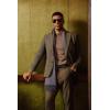 imagePJ PAUL JONES Mens Herringbone Blazer Vintage Tweed Wool Blend Sport Coat JacketKhaki32