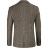 imagePJ PAUL JONES Mens Herringbone Tweed Blazer British Wool Blend Sport Coat JacketBeige