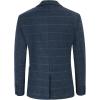 imagePJ PAUL JONES Mens Herringbone Tweed Blazer British Wool Blend Sport Coat JacketBlue
