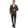 imagePJ PAUL JONES Mens Herringbone Tweed Blazer British Wool Blend Sport Coat JacketBrown