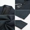 imagePJ PAUL JONES Mens Herringbone Tweed Blazer British Wool Blend Sport Coat JacketDark Blue