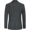 imagePJ PAUL JONES Mens Herringbone Tweed Blazer British Wool Blend Sport Coat JacketDark Bule2