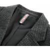 imagePJ PAUL JONES Mens Herringbone Tweed Blazer British Wool Blend Sport Coat JacketGrey Plaid