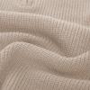 imagePJ PAUL JONES Mens Quarter Zip Pullover Sweater Turtleneck Raglan Long Sleeve SweatersBeige