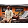 imagePJ PAUL JONES Mens Quarter Zip Pullover Sweaters Casual Slim Fit Knit Texture SweaterApricot