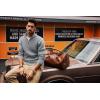 imagePJ PAUL JONES Mens Quarter Zip Pullover Sweaters Casual Slim Fit Knit Texture SweaterLight Gray