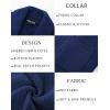 imagePJ PAUL JONES Mens Shawl Collar Cardigan Sweaters Knit Textured Sweater Button Down CardigansBlue