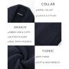imagePJ PAUL JONES Mens Shawl Collar Cardigan Sweaters Knit Textured Sweater Button Down CardigansDblue Grey