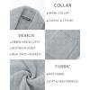 imagePJ PAUL JONES Mens Shawl Collar Cardigan Sweaters Knit Textured Sweater Button Down CardigansLight Grey