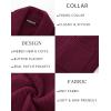 imagePJ PAUL JONES Mens Shawl Collar Cardigan Sweaters Knit Textured Sweater Button Down CardigansRed