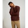 imagePJ PAUL JONES Mens Sweater Crewneck Knit Sweaters Casual Textured Pullover SweaterCoffee