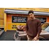 imagePJ PAUL JONES Mens Sweater Crewneck Knit Sweaters Casual Textured Pullover SweaterCoffee