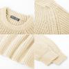 imagePJ PAUL JONES Mens Sweater Crewneck Knit Sweaters Casual Textured Pullover SweaterWhite