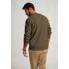 imagePJ PAUL JONES Mens Sweater Crewneck Knit Sweaters Casual Waffle Pullover Sweater for MenDark Brown