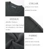 imagePJ PAUL JONES Mens Sweater Crewneck Knit Sweaters Casual Waffle Pullover Sweater for MenDark Gray