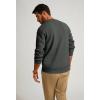 imagePJ PAUL JONES Mens Sweater Crewneck Knit Sweaters Casual Waffle Pullover Sweater for MenDark Gray