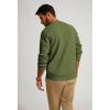 imagePJ PAUL JONES Mens Sweater Crewneck Knit Sweaters Casual Waffle Pullover Sweater for MenGreen