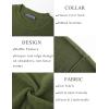 imagePJ PAUL JONES Mens Sweater Crewneck Knit Sweaters Casual Waffle Pullover Sweater for MenGreen