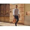 imagePJ PAUL JONES Mens Sweater Vests V Neck Cable Twist Knit Sleeveless Vests Casual Pullover SweaterApricot