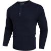 imagePJ PAUL JONES Mens Sweaters Solid Color Soft Warm Pullover Sweaters JerseyNavy