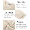 imagePJ PAUL JONES Mens V Neck Pullover Lightweight Wool Blend Long Sleeve Knit SweaterApricot