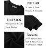 imagePJ PAUL JONES Mens V Neck Pullover Lightweight Wool Blend Long Sleeve Knit SweaterBlack