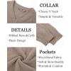 imagePJ PAUL JONES Mens V Neck Pullover Lightweight Wool Blend Long Sleeve Knit SweaterCamel