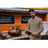 imagePJ PAUL JONES Mens V Neck Pullover Lightweight Wool Blend Long Sleeve Knit SweaterCamel