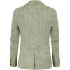 imagePJ Paul Jones Mens Herringbone Blazer Jacket Lightweight Casual Knit Sport CoatLinengreen