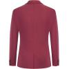 imagePJ Paul Jones Mens Herringbone Blazer Jacket Lightweight Casual Knit Sport CoatWine