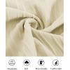 imagePJ PAUL JONES Mens Casual Button Down Shirts  Short Sleeve Summer Textured Beach WrinkleFree ShirtsBeige