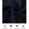 imagePJ PAUL JONES Mens Casual Button Down Shirts  Short Sleeve Summer Textured Beach WrinkleFree ShirtsNavy