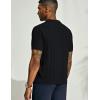 imagePJ PAUL JONES Mens Polo Shirts Regular Fit Textured VNeck Knit Golf PolosBlack