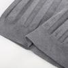 imagePJ PAUL JONES Mens Pullover Sweater Crewneck Textured Long Sleeve Knitted SweatersGrey