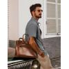 imagePJ PAUL JONES Mens Short Sleeve Button Down Shirts Casual Stylish WrinkleFree Untuckit Dress ShirtGrey