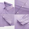 imagePJ PAUL JONES Mens Dress Shirt Long Sleeve Business Casual WrinkleFree Stretch Slim Fit Shirt for Wedding Office TravelLavender