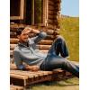 imagePJ PAUL JONES Mens Cardigan Sweater Full Zip Up Stand Collar Cardigans Fall Casual Knit SweatersGray